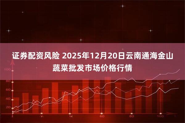 证券配资风险 2025年12月20日云南通海金山蔬菜批发市场价格行情